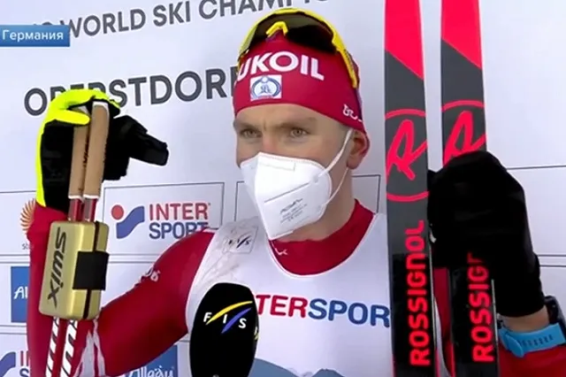 Большунов стал победителем 30-километровой гонки в Италии