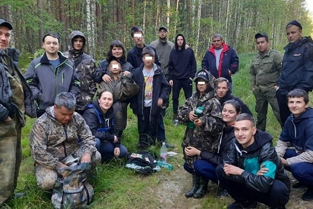 В Свердловской области нашли четверых детей, которые ушли за шишками, но потерялись