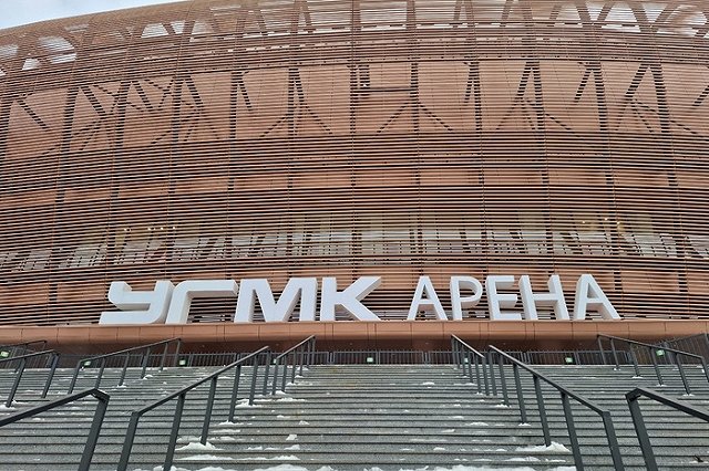 В «УГМК-Арене» состоялся тестовый матч. Подробности в нашем фоторепортаже