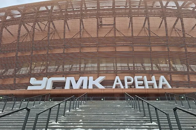 В «УГМК-Арене» состоялся тестовый матч. Подробности в нашем фоторепортаже