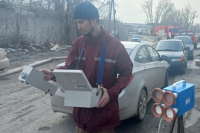 В Арамиле проверят воздух из-за загоревшегося завода