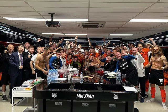 ФК «Урал» впервые в истории возглавил чемпионат России
