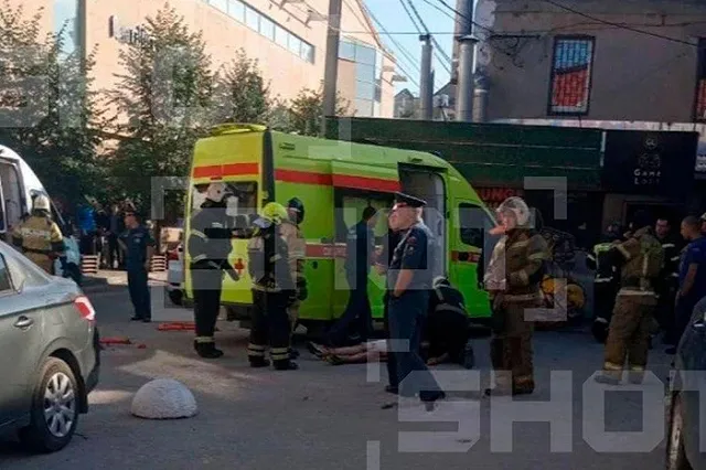 Есть погибший: у торгового центра в Рязани взорвалась граната