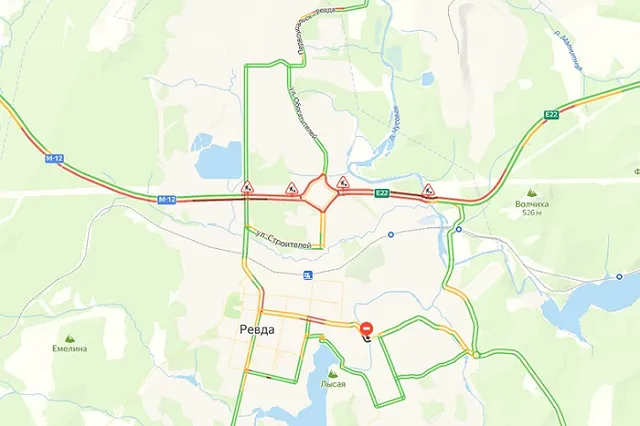 Пермский тракт встал в гигантскую пробку