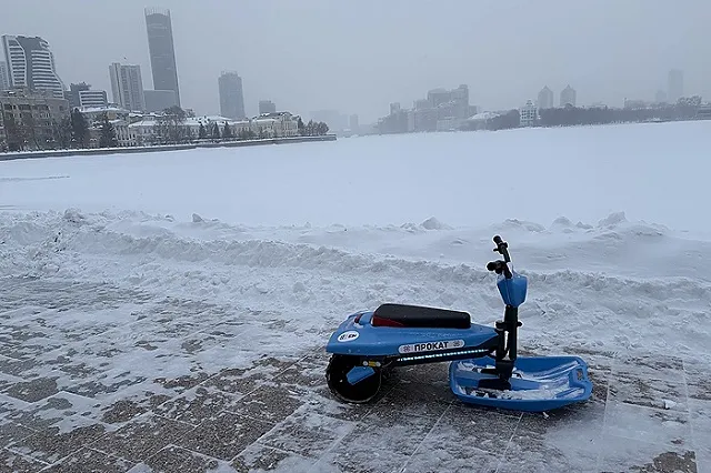 В Екатеринбурге появился зимний аналог электросамокатов
