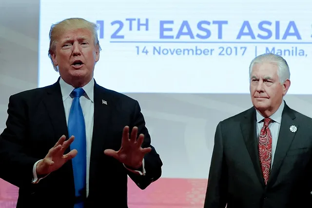 Трамп заставил Тиллерсона съесть завядший салат