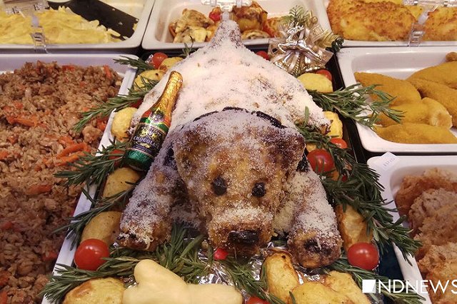 Съедобные собаки в отделе готовой еды супермаркета шокировали екатеринбуржцев