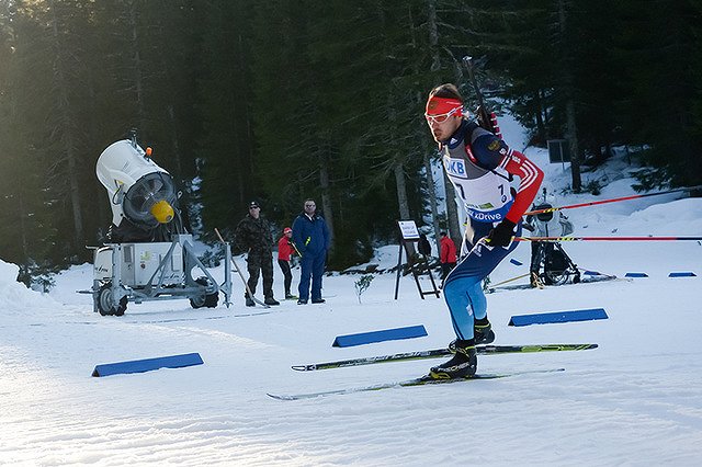 Российские биатлонисты выиграли эстафету на Кубке мира