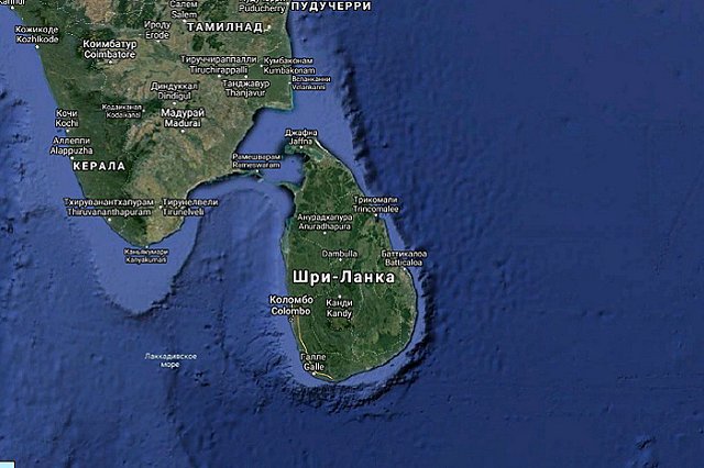 Власти заявили о шести взрывах в отелях и церквях на Шри-Ланке