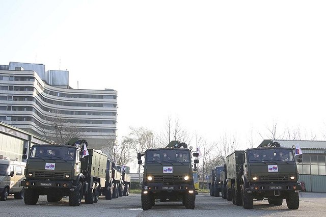 Российские военные медики приступили к приему пациентов с COVID-19 в Сербии