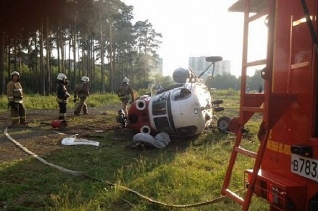 МАК назвал причины крушения вертолета Центра медицины катастроф в Екатеринбурге