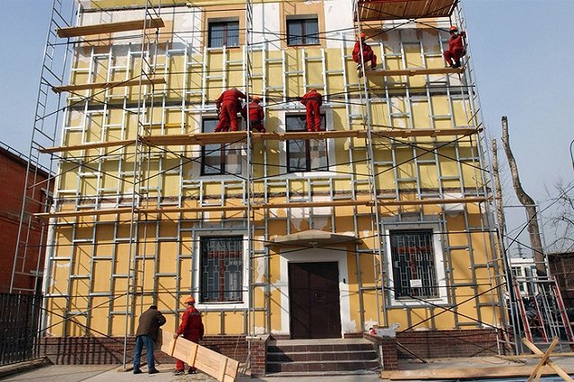 Квартиру банкира в центре Москвы ограбили со строительных лесов