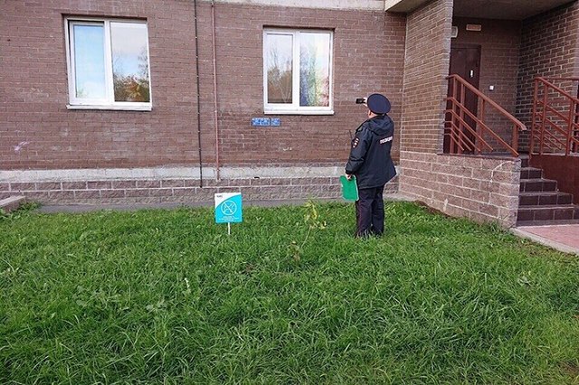 Петербуржец пожаловался в полицию на радужные шторы в окне у соседки