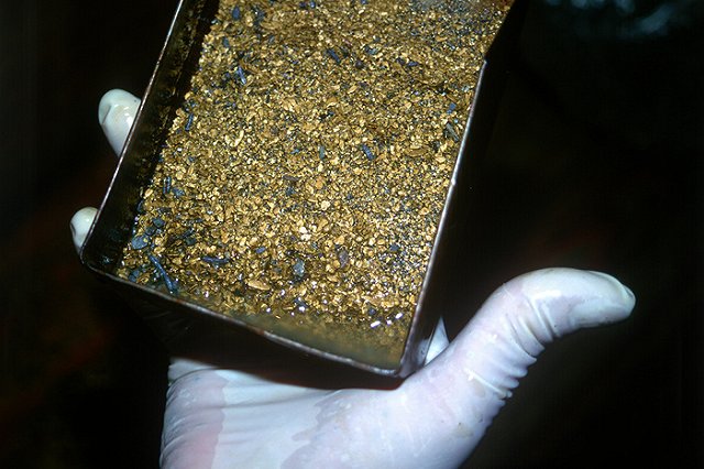 В Бурятии задержали работника золотодобывающей компании с 2 кг драгметалла