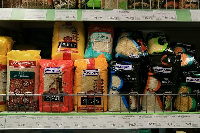 В России резко подорожал рис