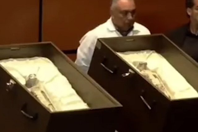 Америка официально предъявила миру тела двух инопланетян