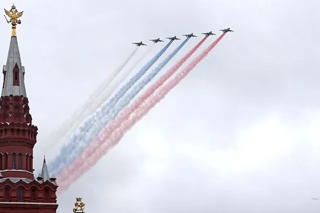 В Москве прошла репетиция воздушной части парада Победы (ВИДЕО)