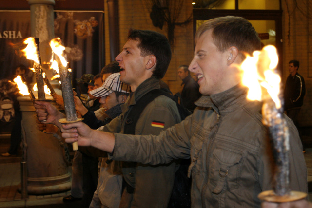 Националисты у стен Рады требуют признать УПА борцами за независимость