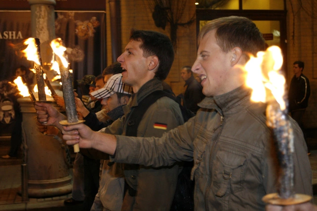 Националисты у стен Рады требуют признать УПА борцами за независимость