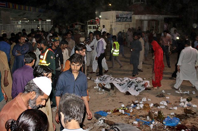 После взрыва в детском парке от смертника осталась одна голова