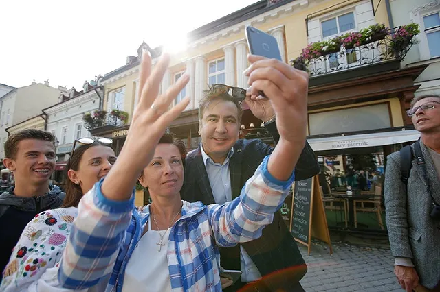 СМИ обнаружили бойцов батальона «Донбасс» среди охраны Саакашвили