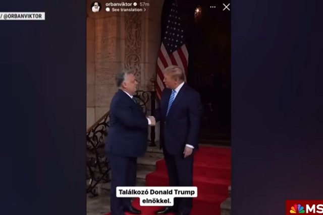 Премьер Венгрии остался доволен переговорами с Трампом