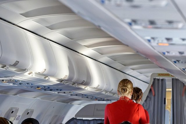 Екатеринбурженки устроили имитацию оргии на борту самолёта