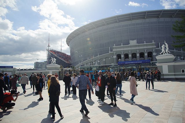 Якоб прокомментировал пустые трибуны на «Екатеринбург Арене» на матче ЧМ-2018