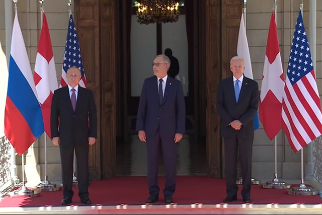 Президент Швейцарии назвал самый яркий для него момент встречи Путина и Байдена