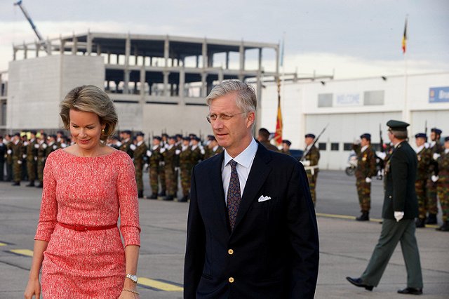 Самолет короля Бельгии совершил часовую дозаправку в аэропорту Кольцово