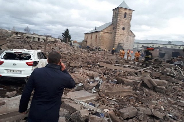 В Гатчине на заводе пиротехнических изделий произошел взрыв