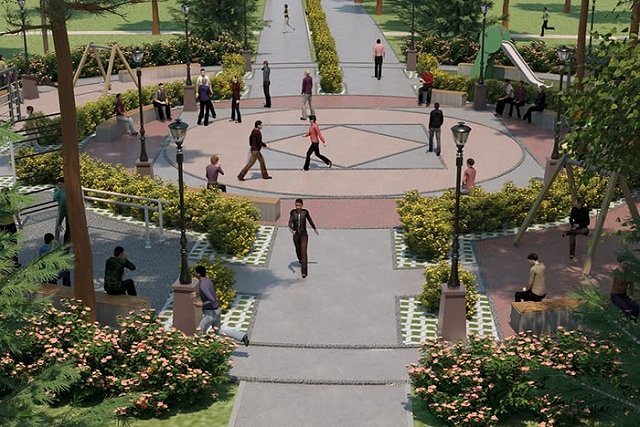 Урбанист подверг критике эскиз детской игровой площадки в Зеленой роще