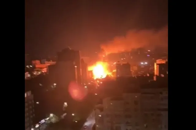 Украинский дрон упал напротив штаба ЮВО в Ростове-на-Дону