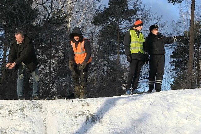 На территории Екатеринбурга продолжается рейд «Такая горка опасна!»