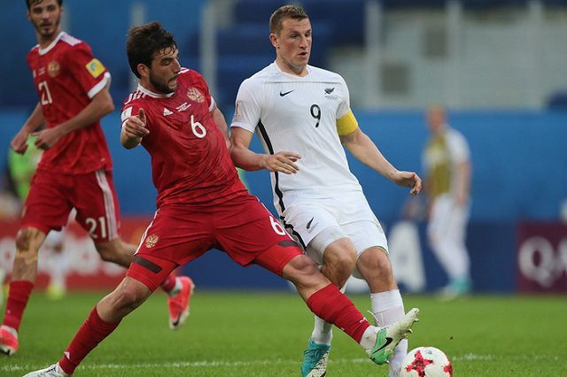 Сборная России обыграла Новую Зеландию в стартовом матче Кубка конфедераций