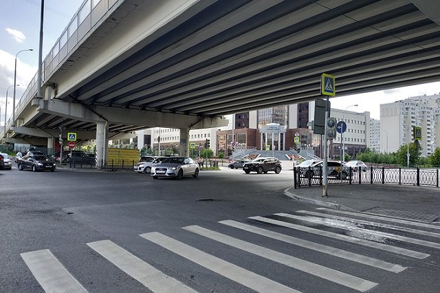 На Московской на нескольких перекрестках сразу не работают светофоры