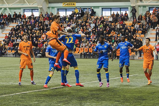 ФК «Урал» в последней игре в Екатеринбурге проиграл «Ростову» со счетом 0:1