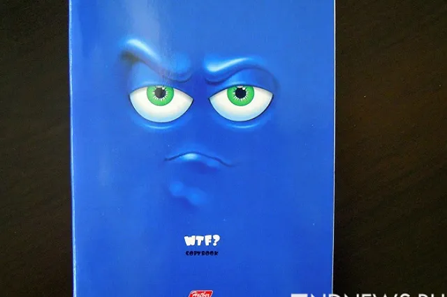 WTF? В Екатеринбурге продают школьные тетради с матерной аббревиатурой