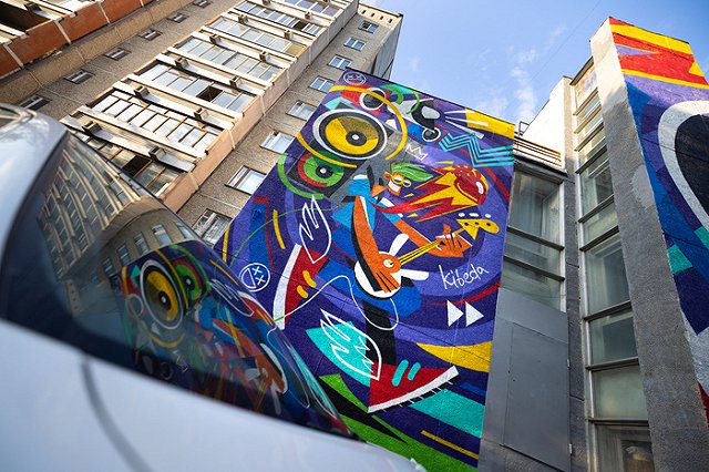 НА ЖБИ появился новый арт-объект фестиваля STENOGRAFFIA