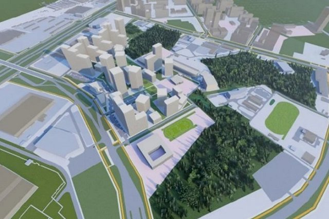 Рядом с торговым центром «Мега» построят новый жилой комплекс