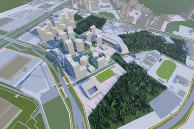 Рядом с торговым центром «Мега» построят новый жилой комплекс