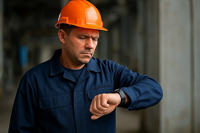 В Свердловской области мужчину уволили с завода за уход с работы на минуту раньше