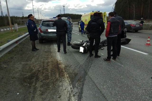 Разбившийся на Московском тракте мотоциклист погиб