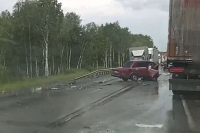 «Два человека погибли»: на трассе М-5 «Урал» произошло смертельное ДТП