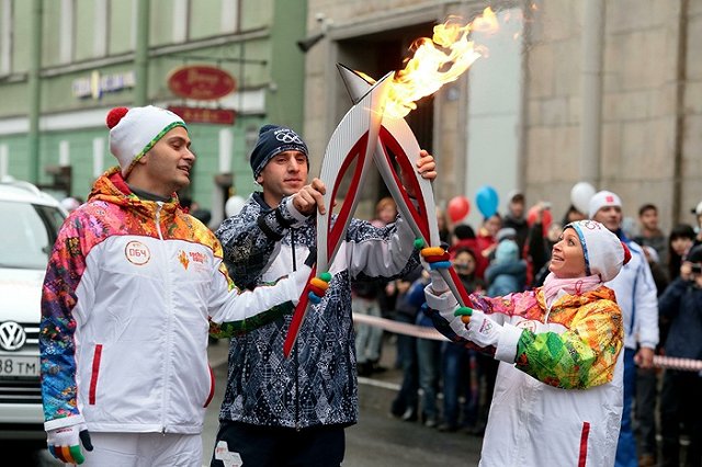 Огонь Всемирных военных игр едет в Екатеринбург