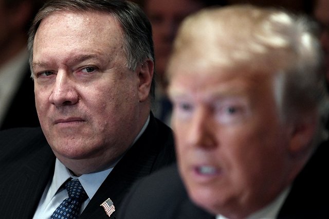 Помпео: я сильно удивлюсь, если записи переговоров Путина и Трампа опубликуют