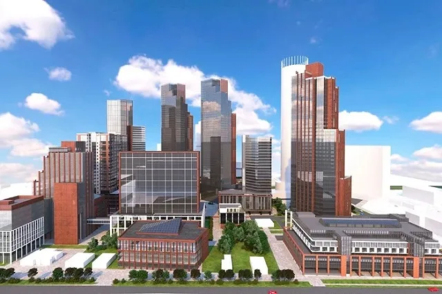 В центре Екатеринбурга уже в марте начнут строить новый небоскрёб