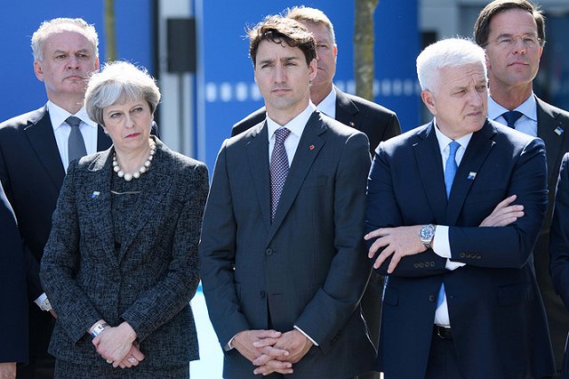 Пушков прокомментировал поведение Трампа на саммите НАТО