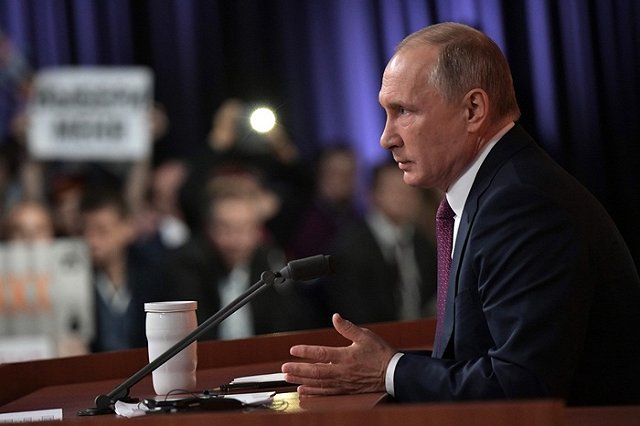 Путин заявляет, что они с Трампом обращаются друг к другу по имени