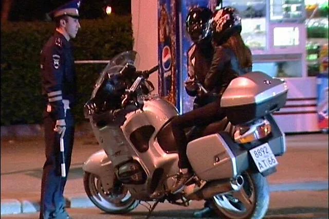 Полиция разогнала байкеров спустя 10 минут после начала шоу на площади 1905 года